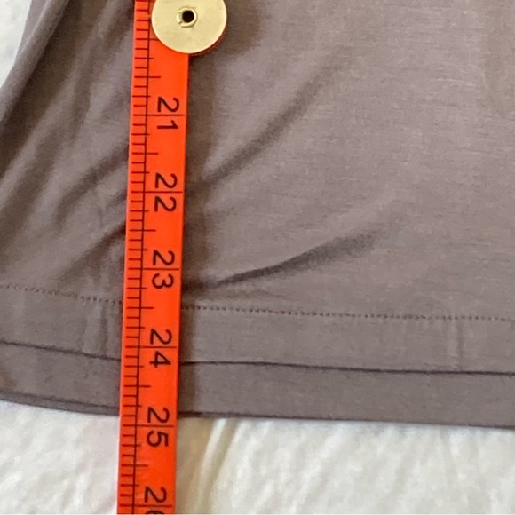 BNWT Mint Velvet Women's Relaxed Floaty Fit Charcoal Grey Blouse Uk Size 16 - Picture 6 of 16